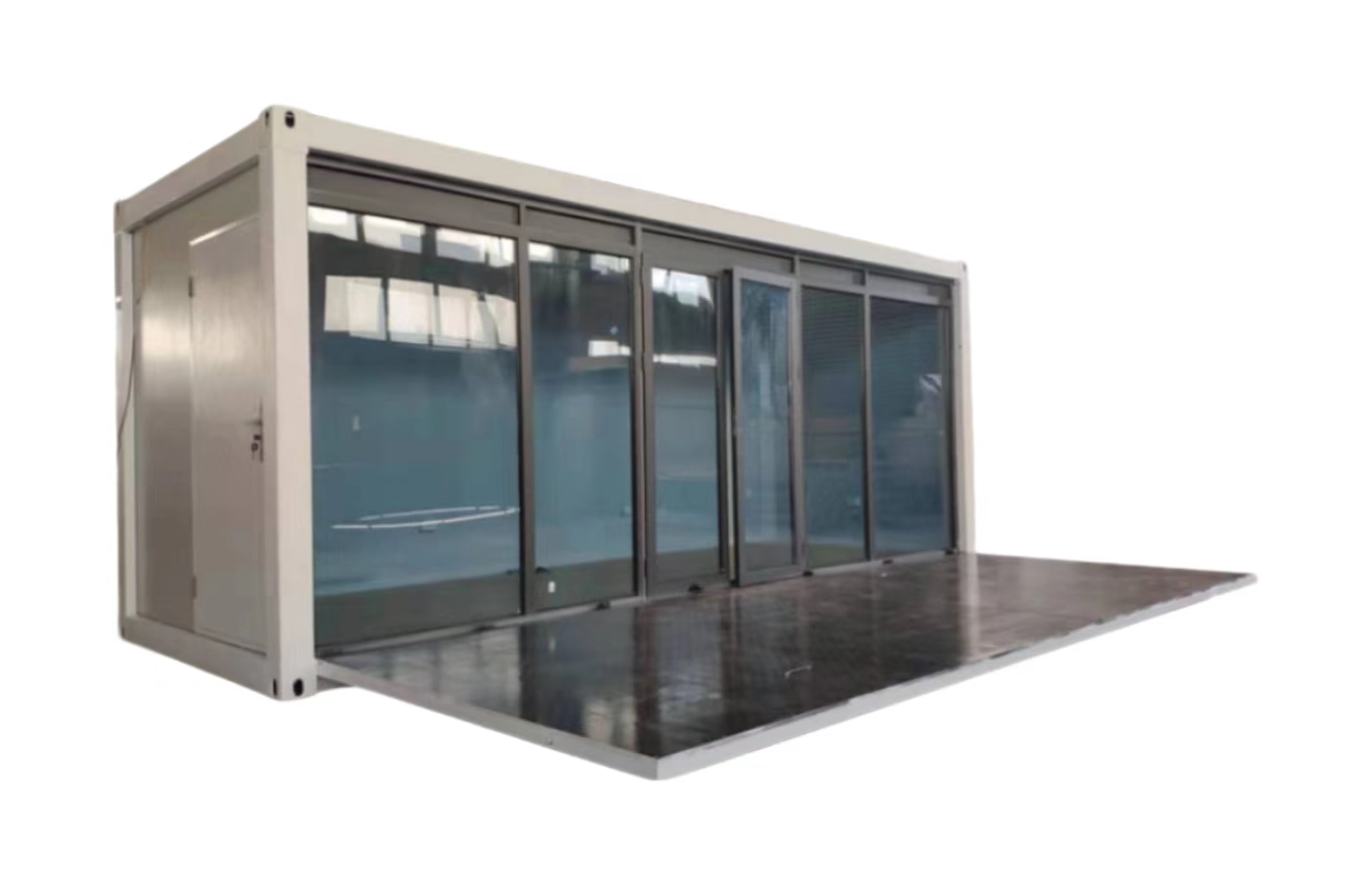 40 pieds de luxe élevé ont adapté les besoins du client au grand espace de Chambre de double couche de Chambre de conteneur fixe de 40 pieds 40 pieds de luxe élevé ont adapté les besoins du client au grand espace de Chambre de double couche de Chambre de conteneur fixe de 40 pieds