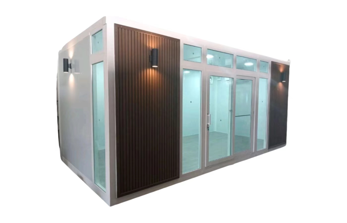 40 pieds de luxe élevé ont adapté les besoins du client au grand espace de Chambre de double couche de Chambre de conteneur fixe de 40 pieds 40 pieds de luxe élevé ont adapté les besoins du client au grand espace de Chambre de double couche de Chambre de conteneur fixe de 40 pieds