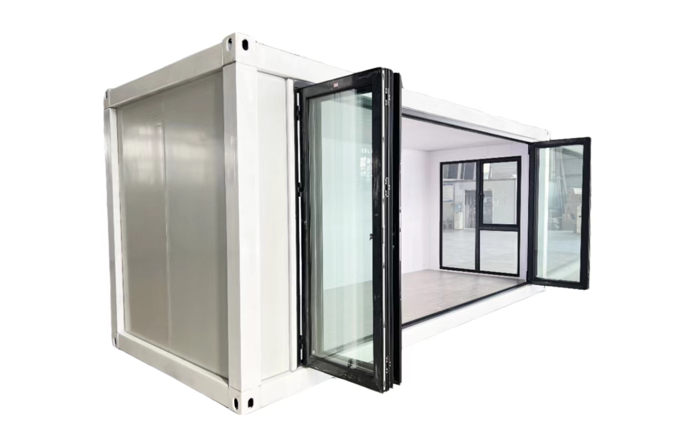 40 pieds de luxe élevé ont adapté les besoins du client au grand espace de Chambre de double couche de Chambre de conteneur fixe de 40 pieds 40 pieds de luxe élevé ont adapté les besoins du client au grand espace de Chambre de double couche de Chambre de conteneur fixe de 40 pieds