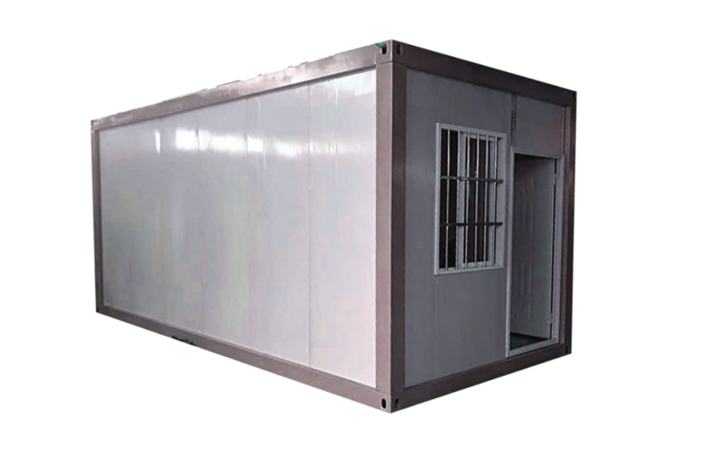 Bureau rentable de Chambre de conteneur de paquet plat préfabriqué portatif de 20 pieds