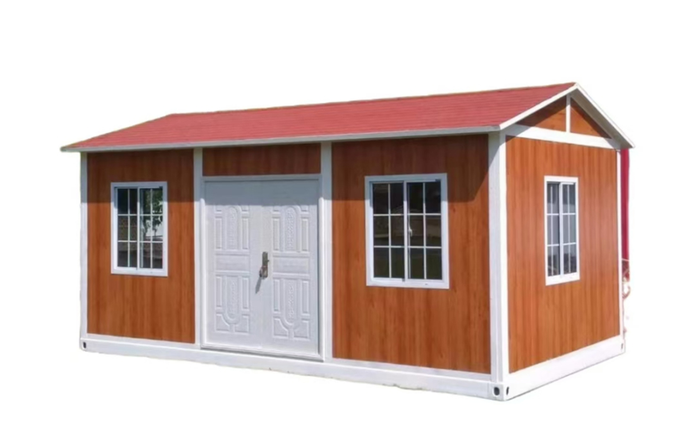 Résidence populaire fixe de Chambre de récipient de conception moderne de 30ft avec le toit et la salle de bains lancés